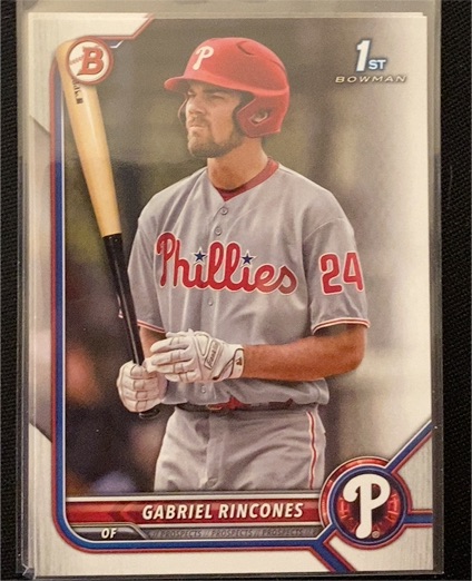 2022 Bowman Draft #BD-142 Gabriel Rincones — front