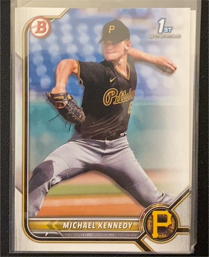 2022 Bowman Draft #BD-176 Michael Kennedy — front