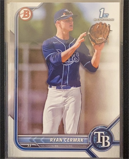 2022 Bowman Draft #BD-81 Ryan Cermak — front