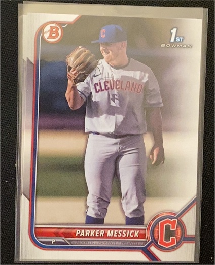 2022 Bowman Draft #BD-71 Parker Messick — front