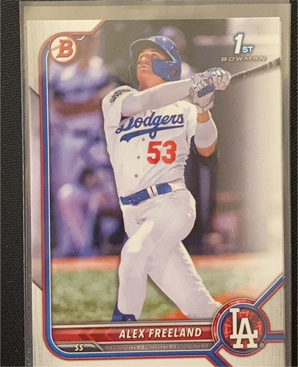 2022 Bowman Draft #BD-194 Alex Freeland — front