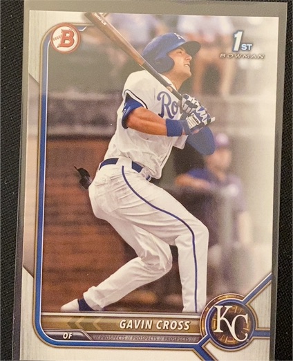 2022 Bowman Draft #BD-6 Gavin Cross — front