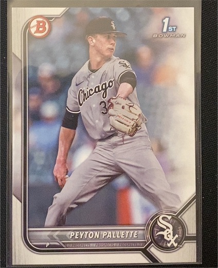 2022 Bowman Draft #BD-177 Peyton Pallette — front