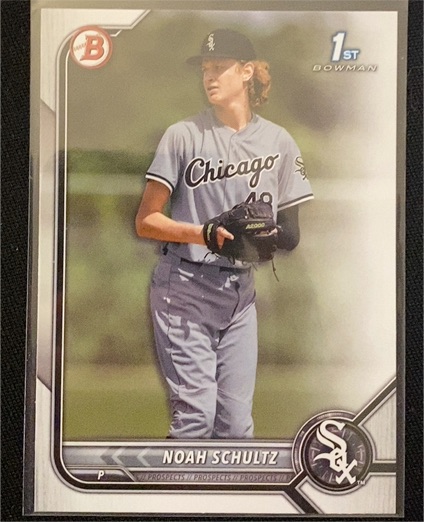 2022 Bowman Draft #BD-56 Noah Schultz — front