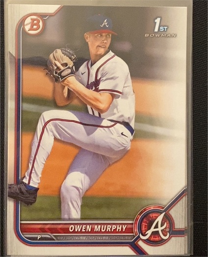 2022 Bowman Draft #BD-145 Owen Murphy — front