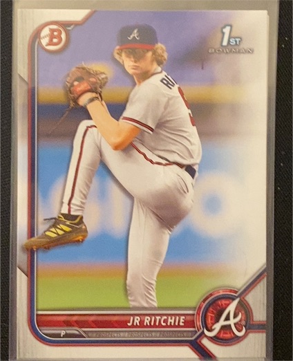2022 Bowman Draft #BD-126 JR Ritchie — front