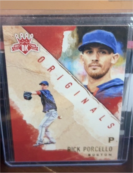 2017 Panini Diamond Kings DK Originals #DO-13 Rick Porcello — front