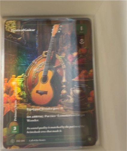 Wonders of the First Festival Guitar Formless Foil — front