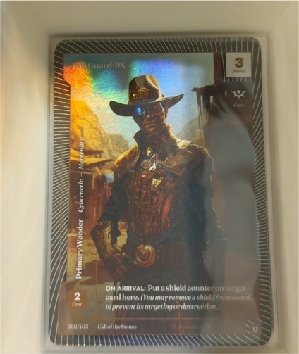 2023 Riftbound #269 Gunslinger Guard-9X — front