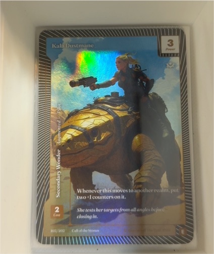 Call of the Stones M02/102 Kala Dustmane — front