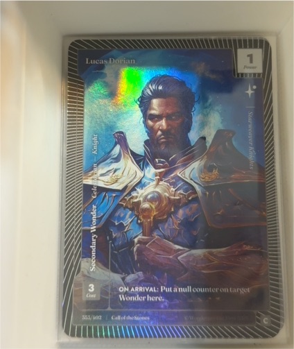 2025 Call of the Stones #555 Lucas Dorian — front