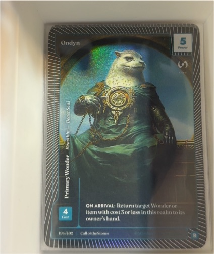 2025 Call of the Stones #89 Ondyn — front