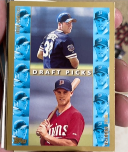 1998 Topps #494 Mike Cuddyer / John Curtice — front