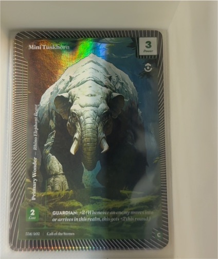 2025 Wonders of the First Existence #538 Mini Tuskhorn — front