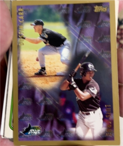 1998 Topps #500 Dustin Carr / Luis Cruz — front
