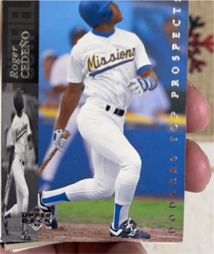 1994 Upper Deck Minors #25 Roger Cedeno Albuquerque Dukes — front