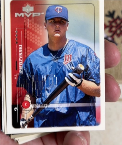 1999 Upper Deck MVP #119 A.J. Pierzynski — front