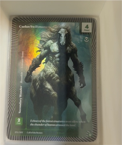 Wonders of the First 2025 #254 Caelan Swiftmane — front