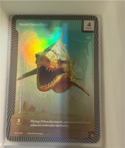 2025 Call of the Stones #372 Rustic Duneshark — front