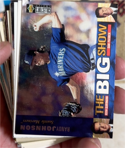 1997 Upper Deck Collector's Choice The Big Show #44 Randy Johnson — front