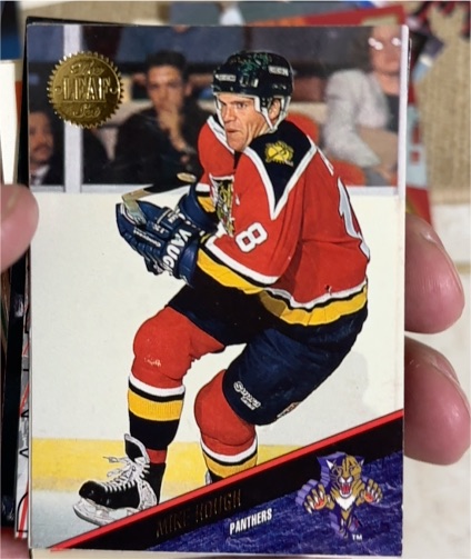 1993-94 Leaf #247 Mike Hough Florida Panthers — front