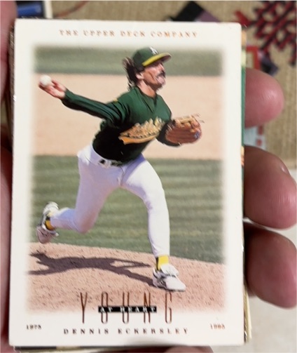 1996 Upper Deck #101 Dennis Eckersley — front