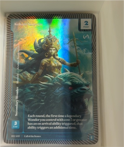 2025 Wonders of the First #103 Kohana Stormfin — front