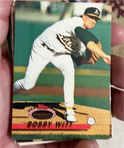 1993 Topps Stadium Club #150 Bobby Witt — front