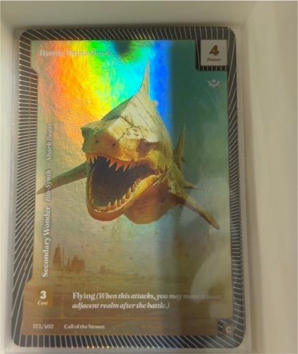 2025 Wonders of the First #79 Rustic Duneshark — front