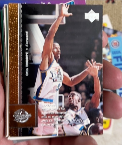 1996-97 Upper Deck #216 Otis Thorpe — front