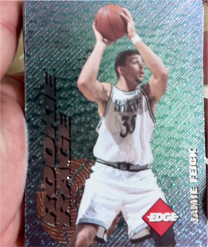 1996 Collector's Edge Rookie Rage #12 Jamie Feick — front
