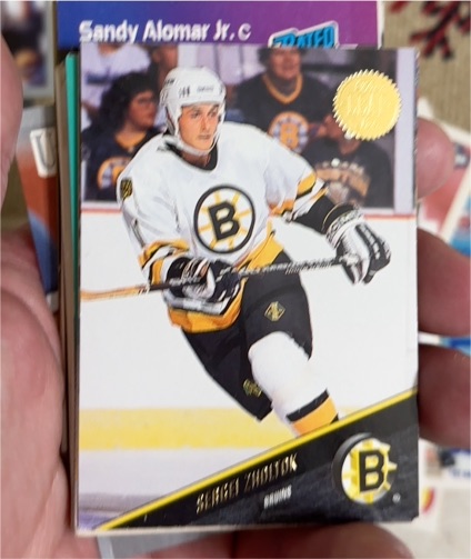 1993-94 Leaf #218 Sergei Zubov — front