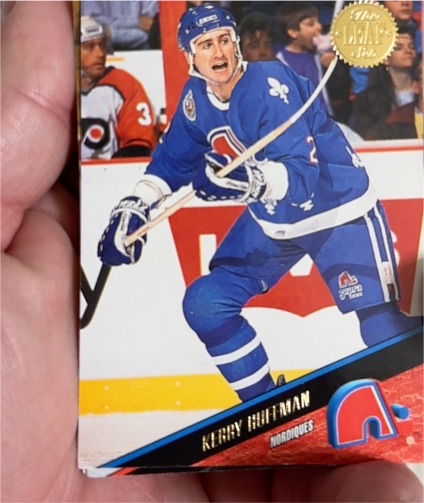 1993-94 Leaf #291 Kerry Huffman — front
