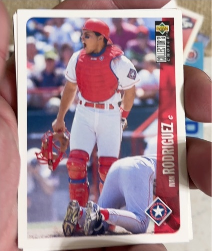 1996 Upper Deck Collector's Choice #345 Ivan Rodriguez — front