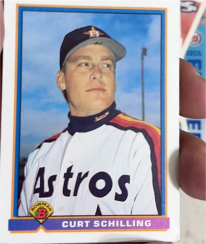1991 Bowman #560 Curt Schilling — front
