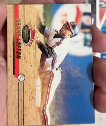 1993 Topps Stadium Club #277 Kenny Lofton — front