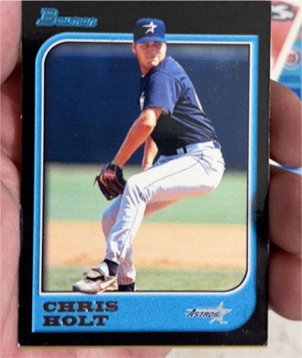 1997 Bowman #120 Chris Holt — front