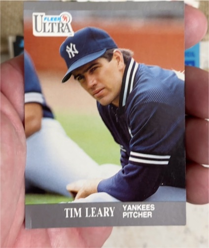 1991 Fleer Ultra #236 Tim Leary — front