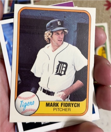 1981 Fleer #462 Mark Fidrych — front