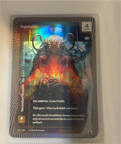 2025 Wonders of the First Experiment B-2101 — front