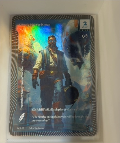 Call of the Stones NCA-15 Supply Master Kreuz — front