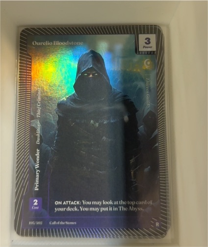 2025 Wonders of the First #R051/402 Ourelio Bloodstone — front