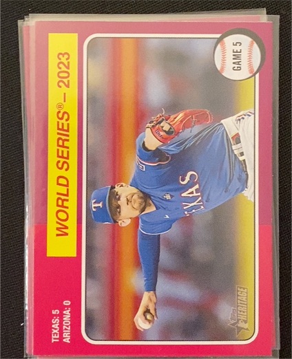 2024 Topps Heritage #465 Nathan Eovaldi — front