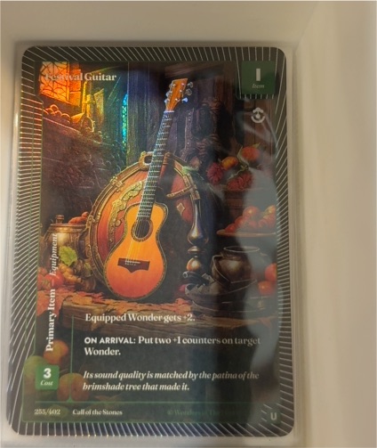 2025 Wonders of the First #285 Festival Guitar — front