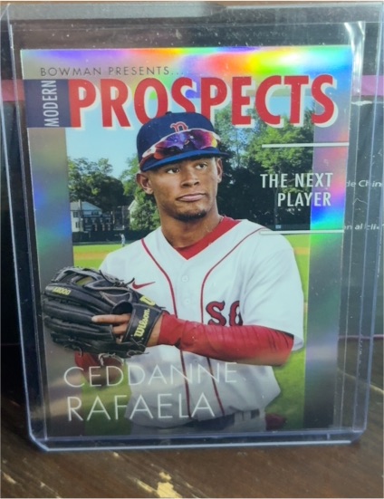 2023 Bowman Chrome Modern Prospects #MP-6 Ceddanne Rafaela — front