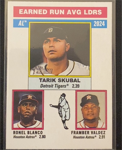 2024 Topps Heritage #202 Tarik Skubal — front