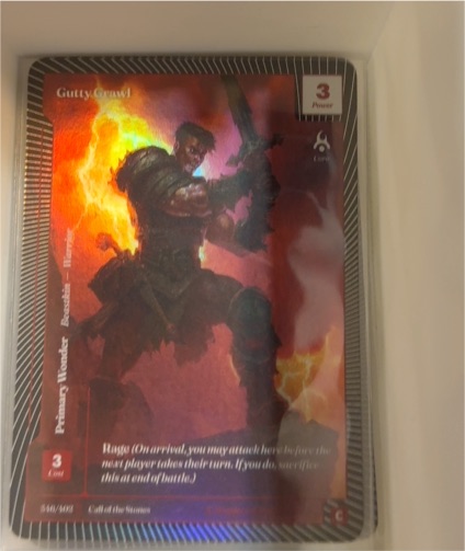 Wonders of the First #3 Gutty Grawl — front