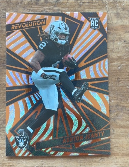 2025 Panini Revolution #202 Ashton Jeanty Rookie — front