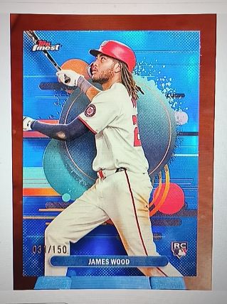 2025 Topps Finest #200 James Wood — front