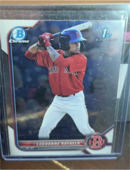 2022 Bowman Chrome #BCP-61 Ceddanne Rafaela — front